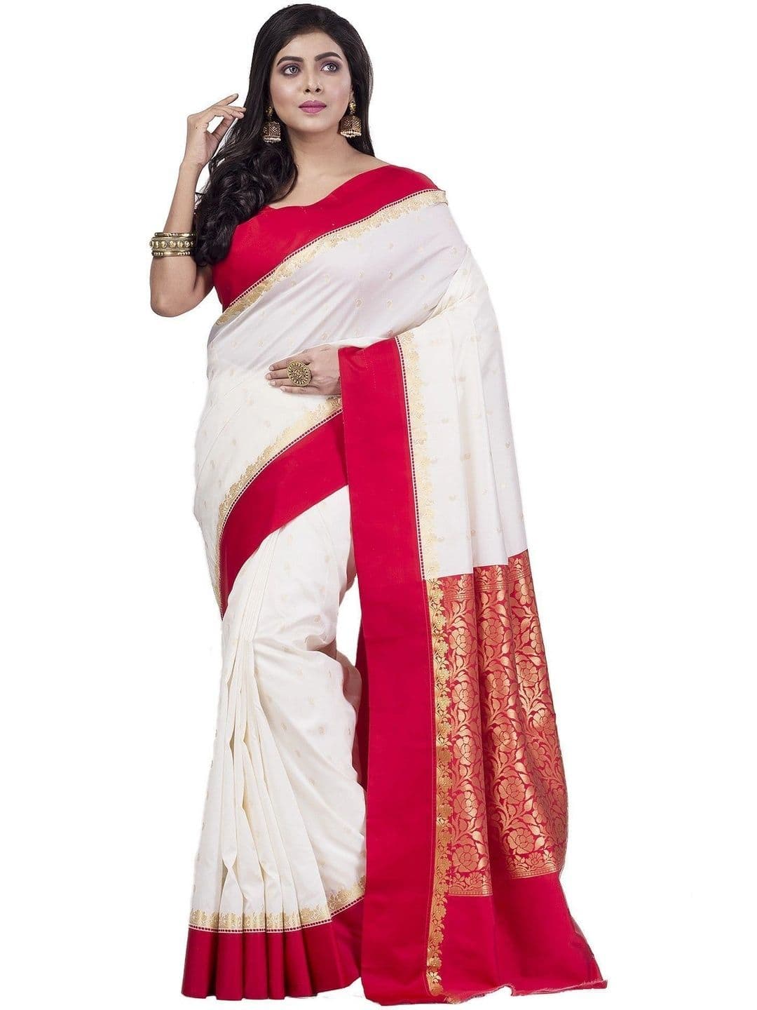 Urban Silk Saree Woven Design Zari Art Silk Banarasi Sarees - view 1