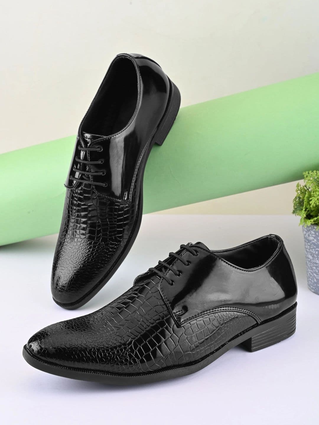 Killer Men Leather Formal Derbys - view 1