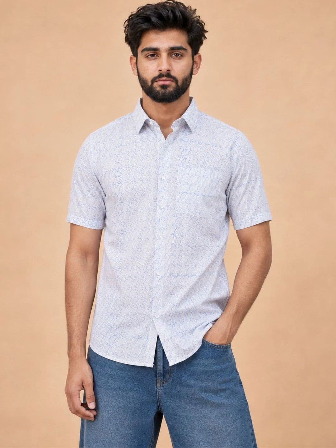 Ravaiyaa Men Printed Casual Shirt - view 1