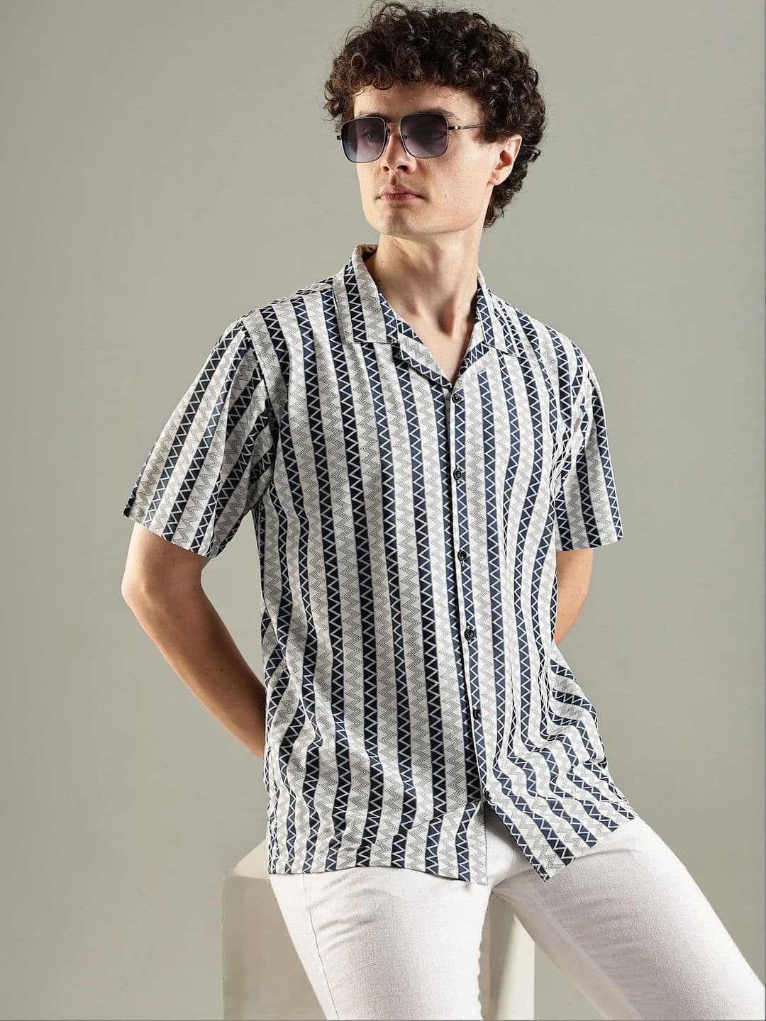SAM AND GEO Men Comfort Printed Casual Shirt - view 1