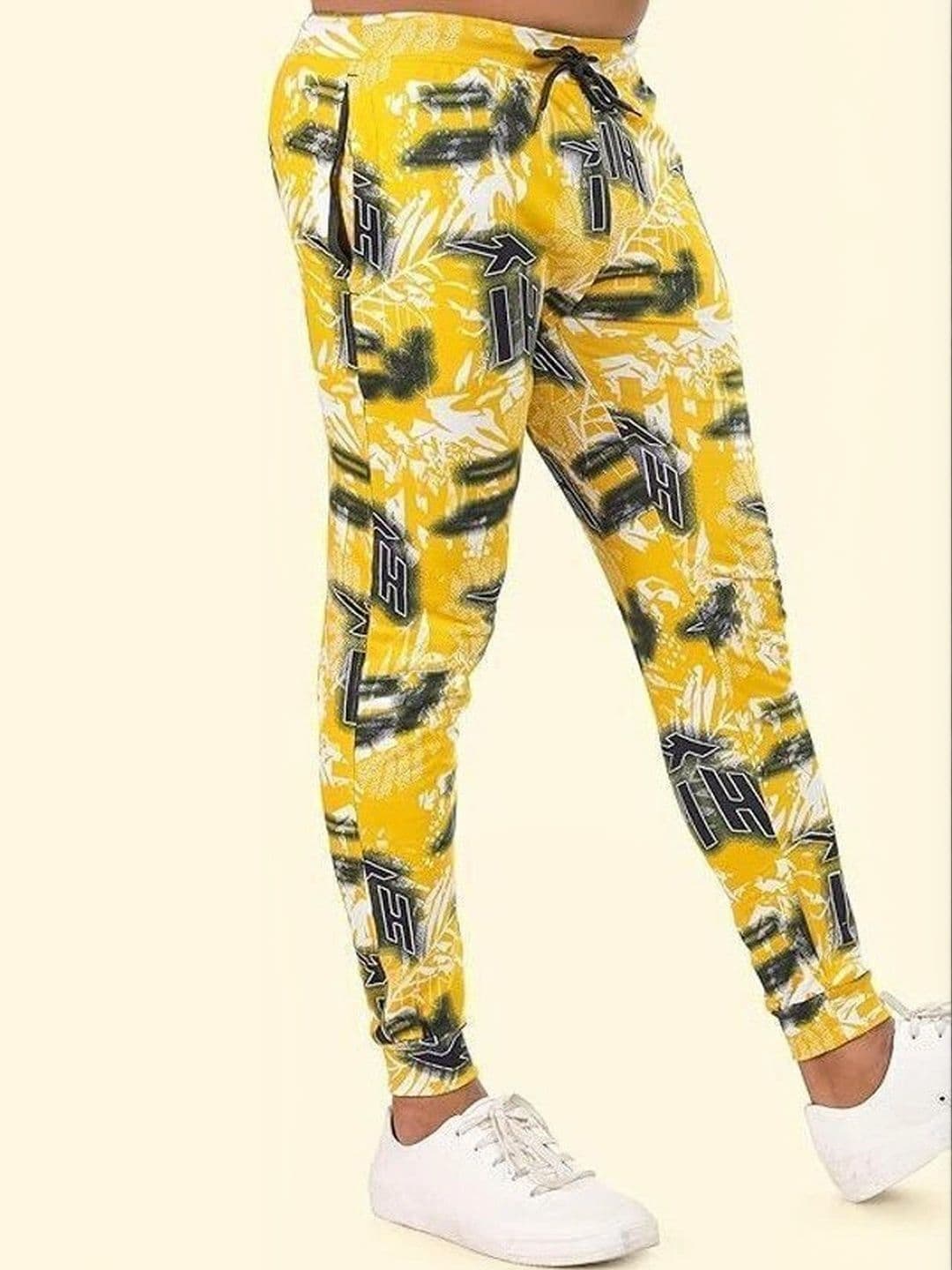 24 Street Men Jogger Mid-Rise Printed Jeans - view 1