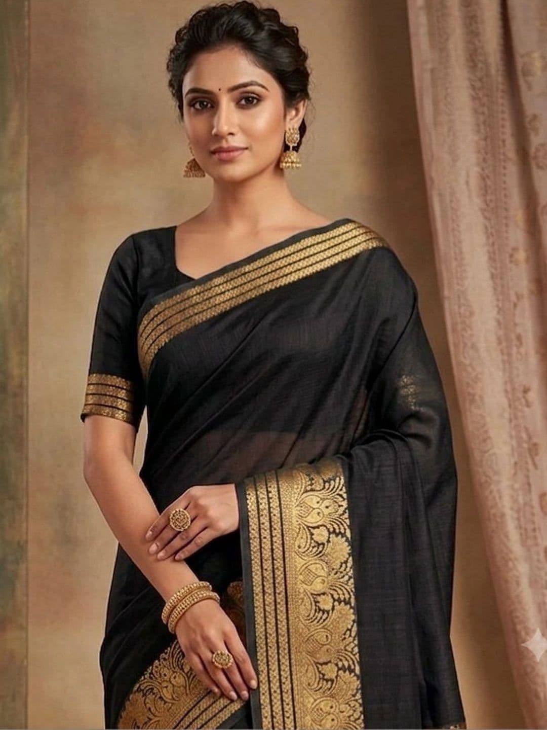 JAHAN VASTARA Zari Kota Saree - view 1