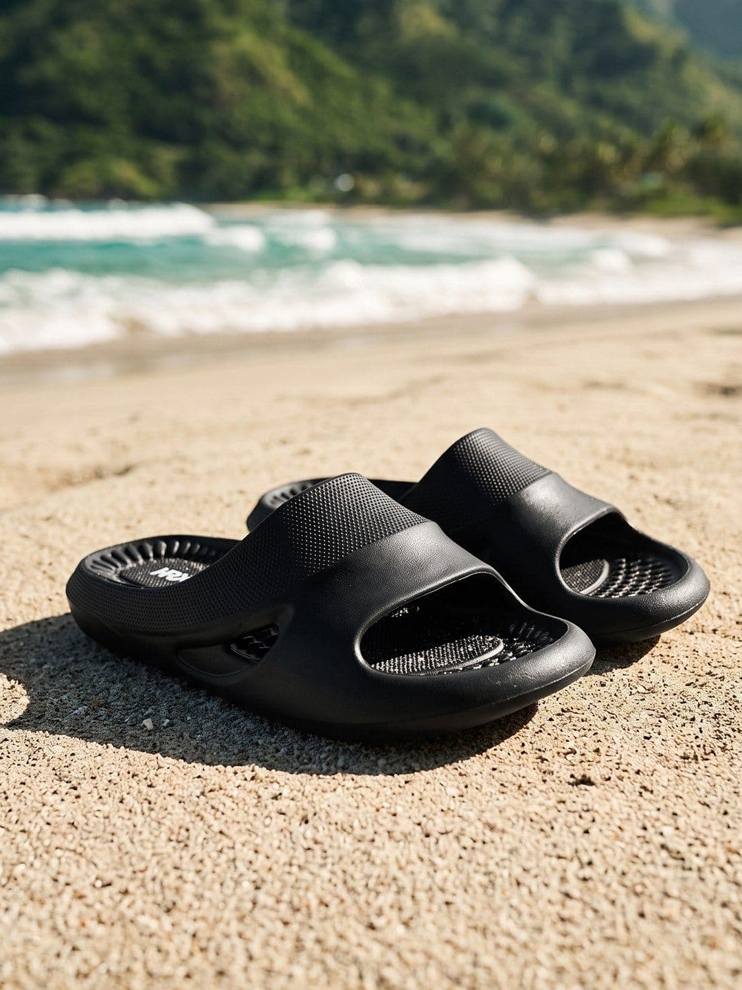 HRX by Hrithik Roshan Men Rubber Sliders - view 1