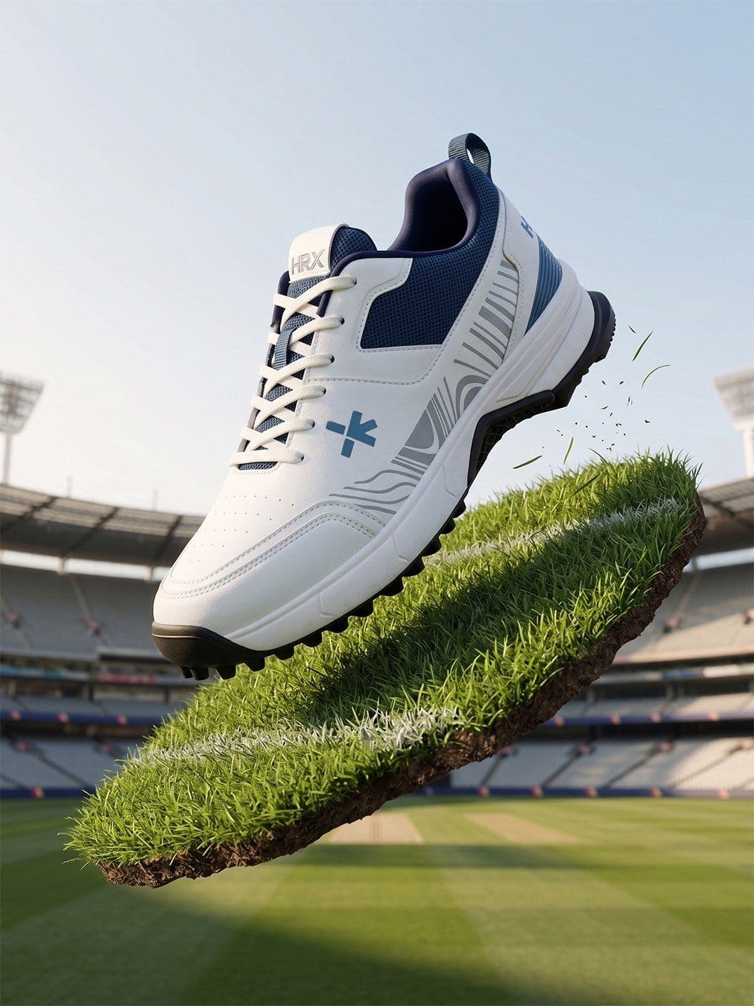 HRX by Hrithik Roshan Men Cricket Non-Marking Shoes - view 1