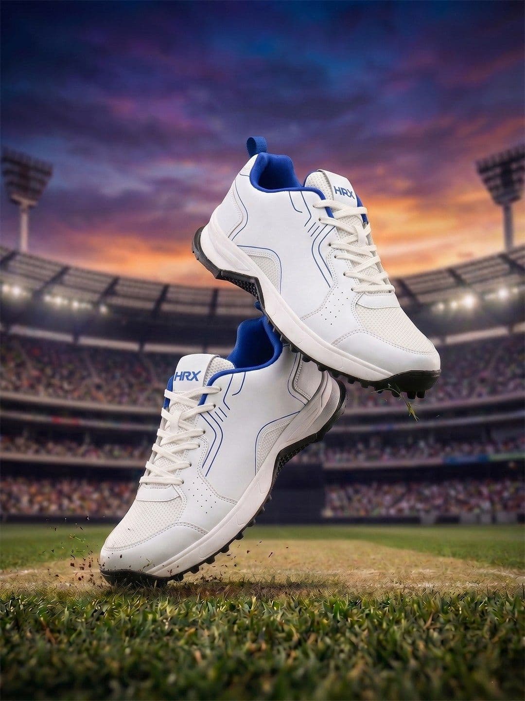 HRX by Hrithik Roshan Men Cricket Non-Marking Shoes - view 1