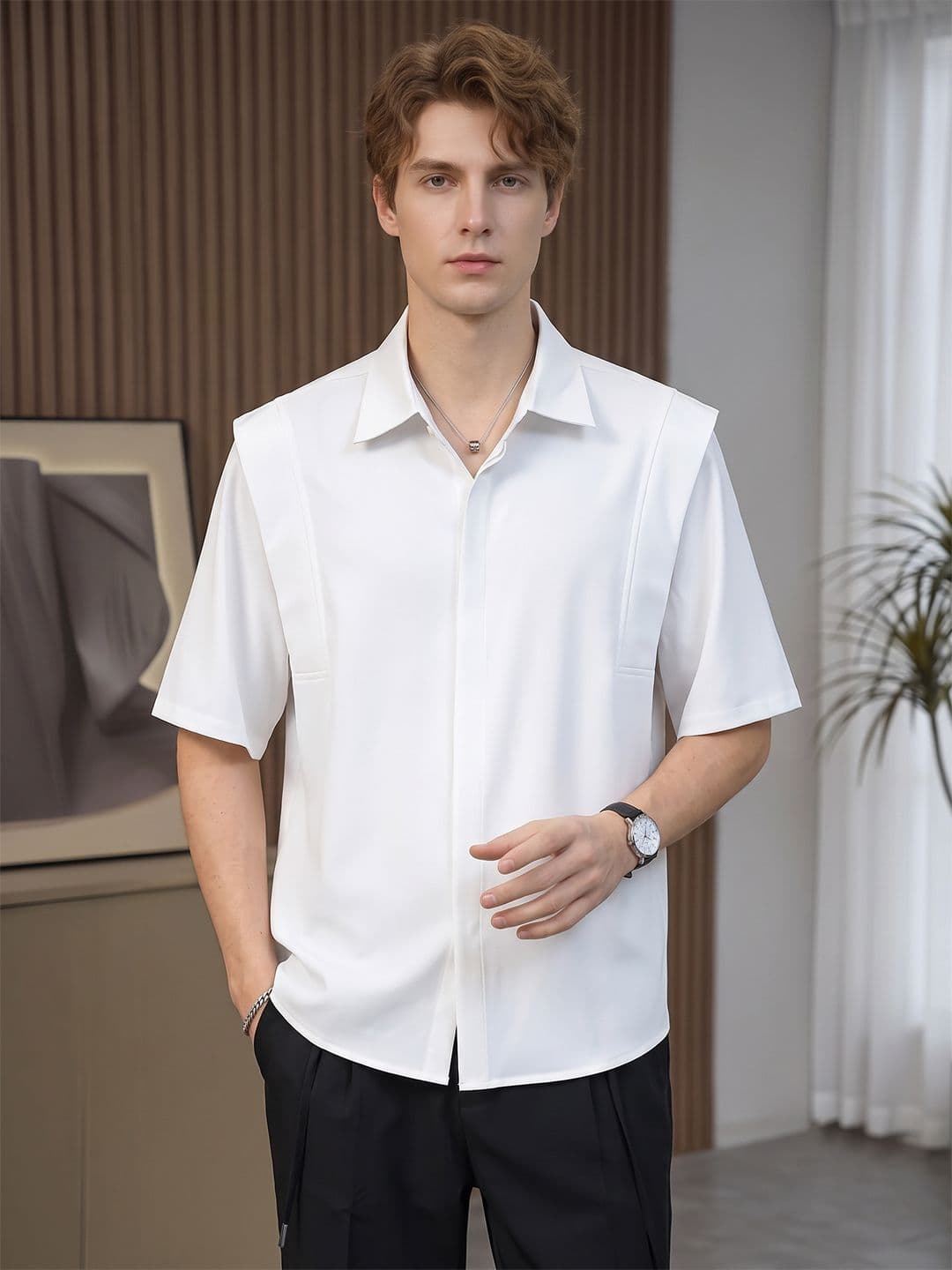 Suo Men Casual Shirt - view 1
