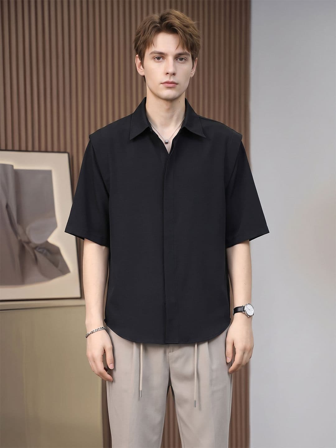 Suo Men Casual Shirt - view 1