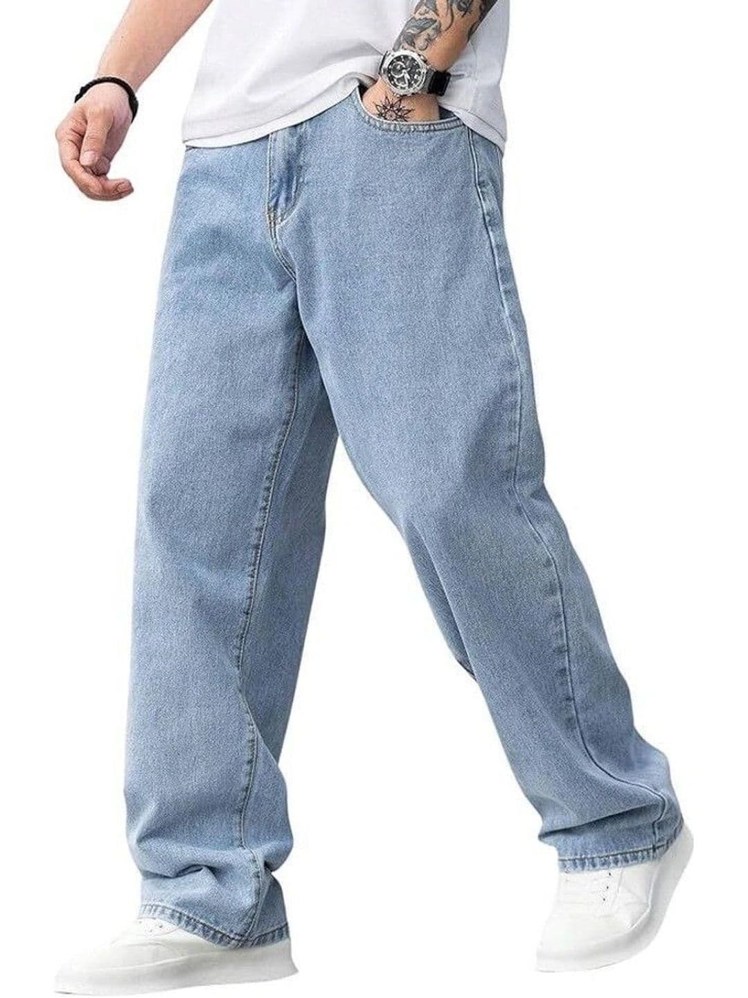 UNIFAV FASHION Men Boyfriend Fit Mid-Rise Jeans - view 1