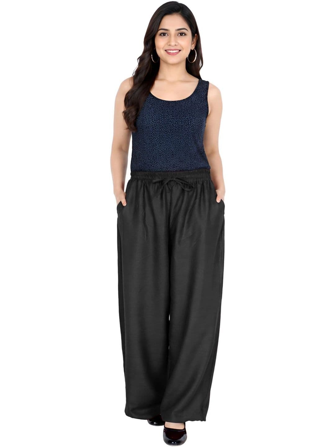 Sttoffa Women Knitted Ethnic Palazzos - view 1