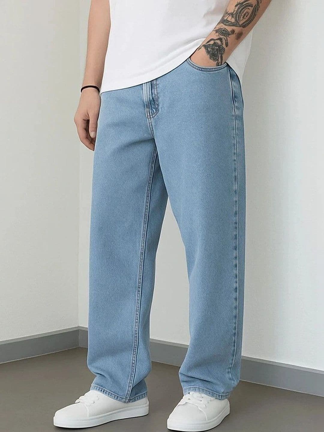 UNIFAV FASHION Men Boyfriend Fit Mid-Rise Jeans - view 1