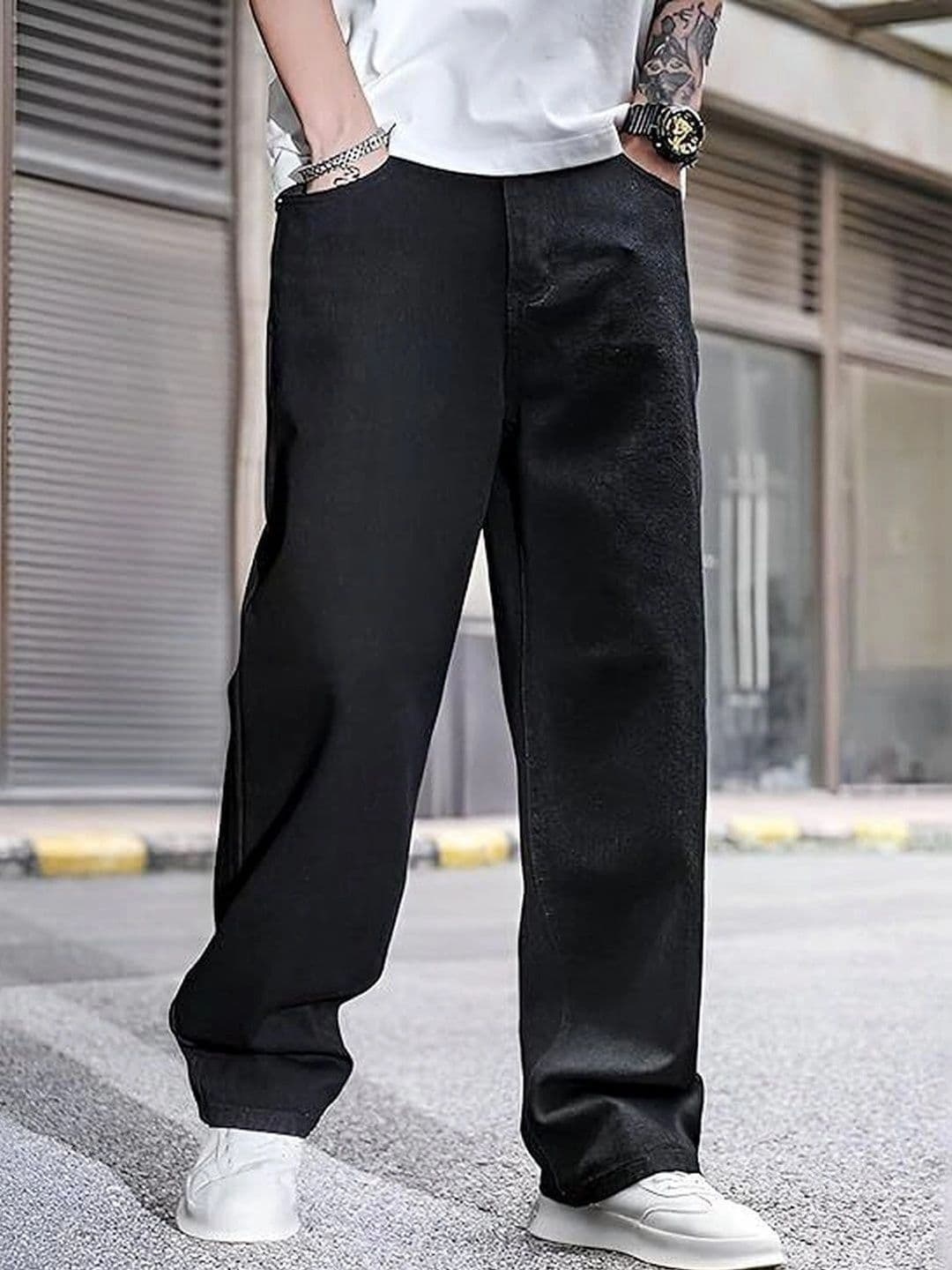 UNIFAV FASHION Men Straight Fit High-Rise Jeans - view 1