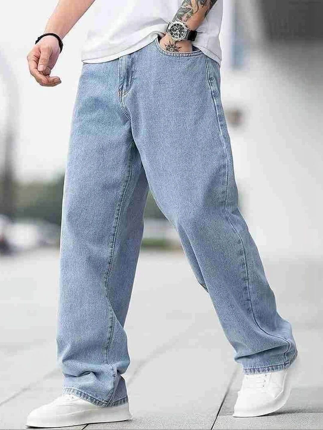 UNIFAV FASHION Men Boyfriend Fit Mid-Rise Jeans - view 1