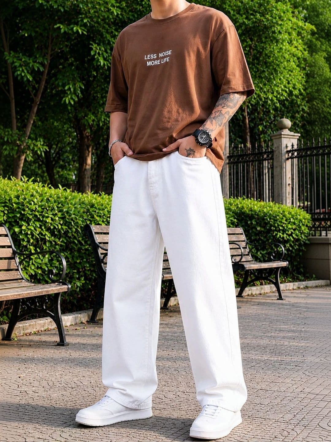 UNIFAV FASHION Men Straight Fit Mid-Rise Jeans - view 1