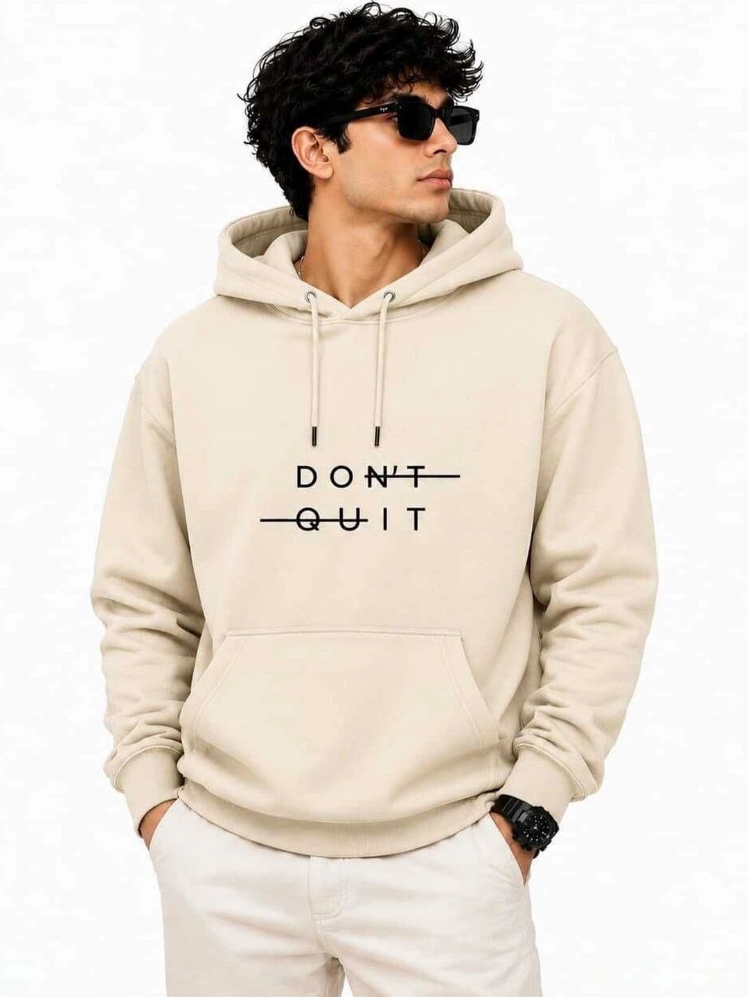 JIVAS Men Printed Hooded Sweatshirt - view 1
