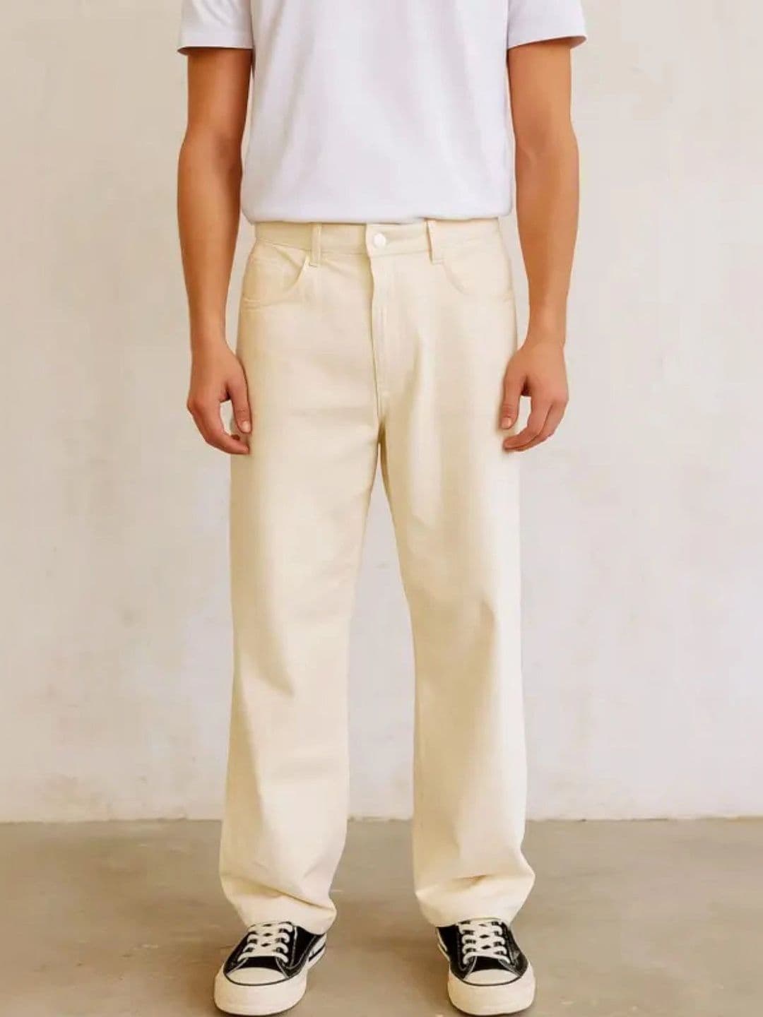 UNIFAV FASHION Men Straight Fit Mid-Rise Jeans - view 1