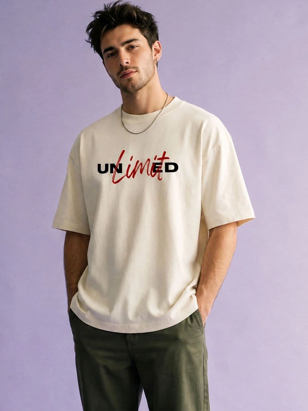 Mast & Harbour Men Typography Printed T-shirt - view 1