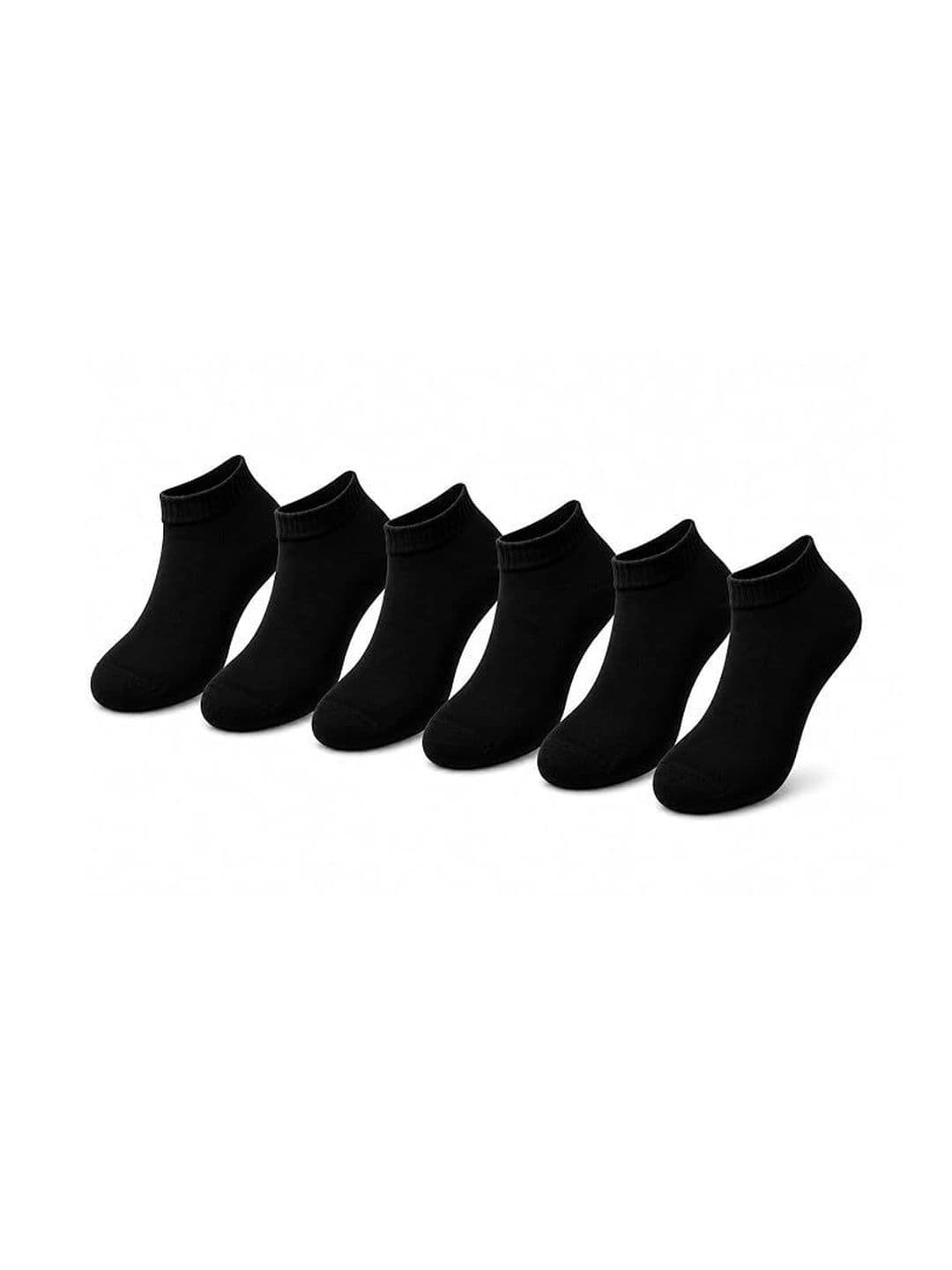 SOSHRE Unisex Pack of 6 Cotton Ankle Length Socks - view 1