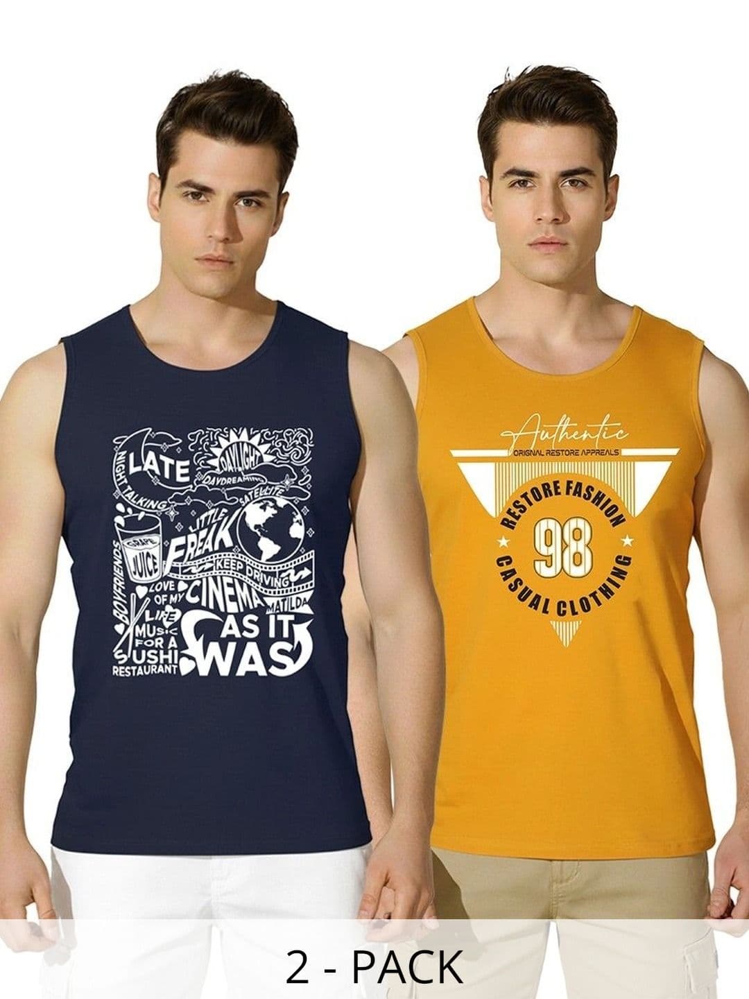 SKY HARBOAR Men Typography 2 Printed T-shirt - view 1