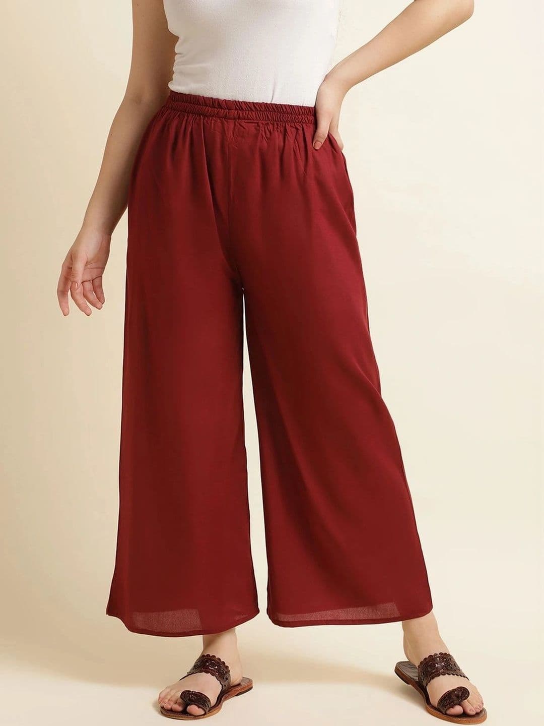 GIVYALECO Women Ethnic Palazzos - view 1