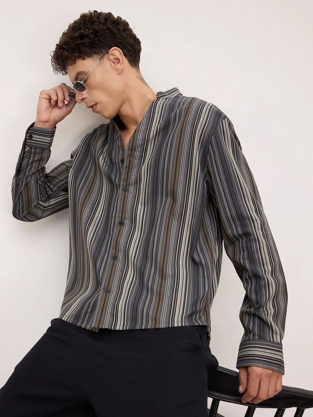VASTRADO Men Classic Striped Casual Shirt - view 1