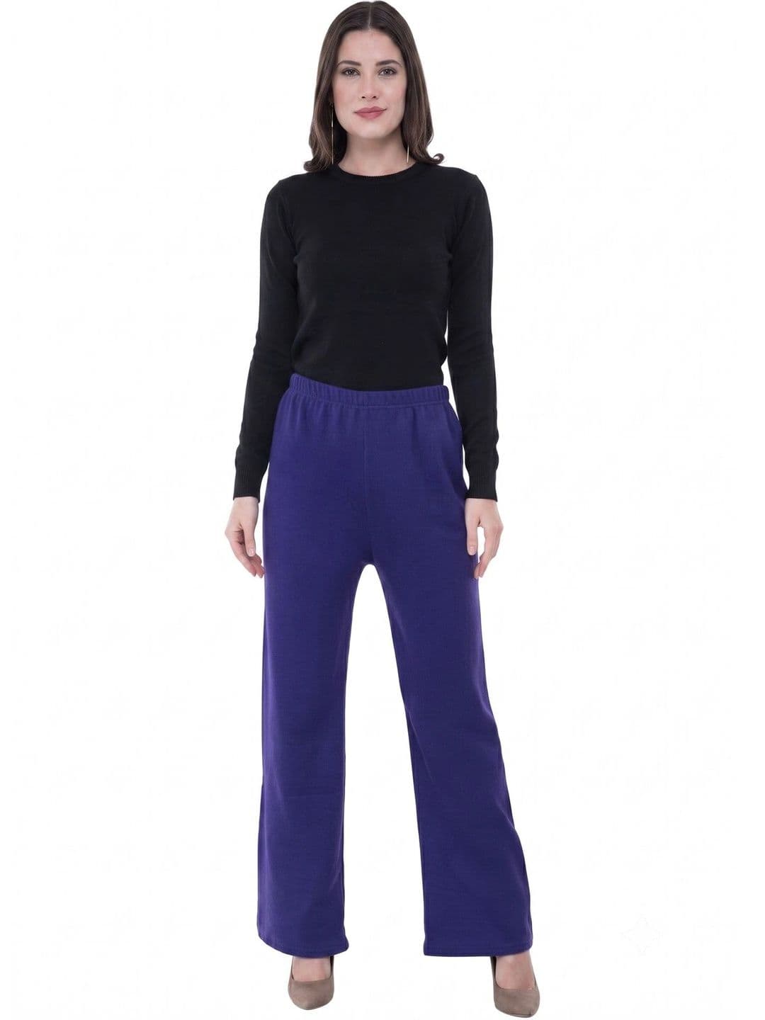 BAESD Women Knitted Ethnic Palazzos - view 1