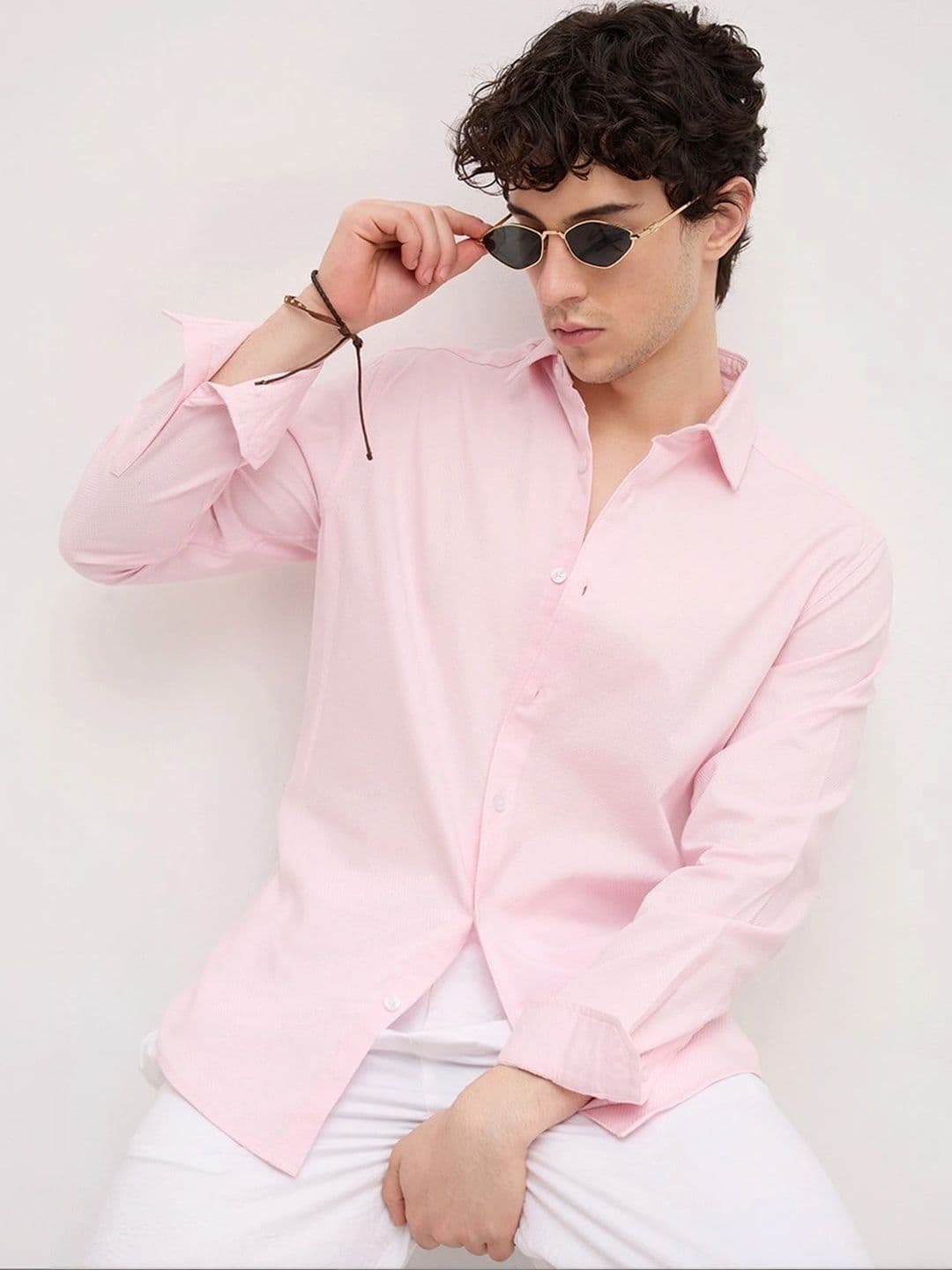 VASTRADO Men Classic Slim Fit Casual Shirt - view 1