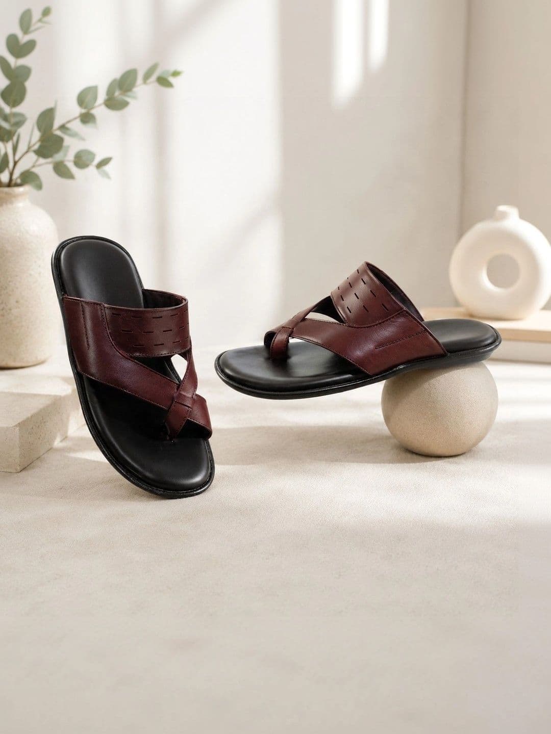 REAL BLISS FOOTWEAR Men Shoe-Style Sandals - view 1