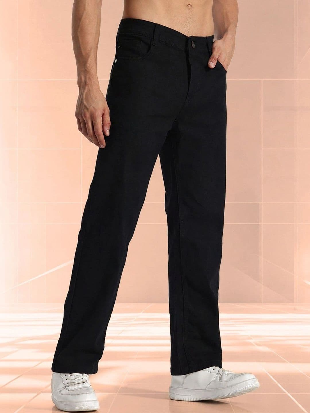 SYNZO Men Comfort Relaxed Fit Mid-Rise Jeans - view 1