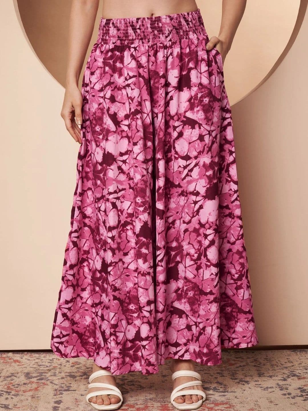 CORSICA Women Floral Printed Ethnic Palazzos - view 1