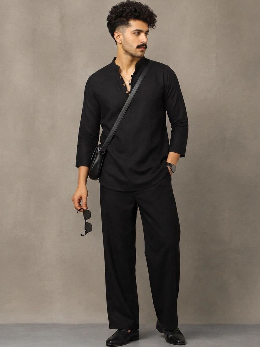 Navibhu Men regular cottan Kurta - view 1