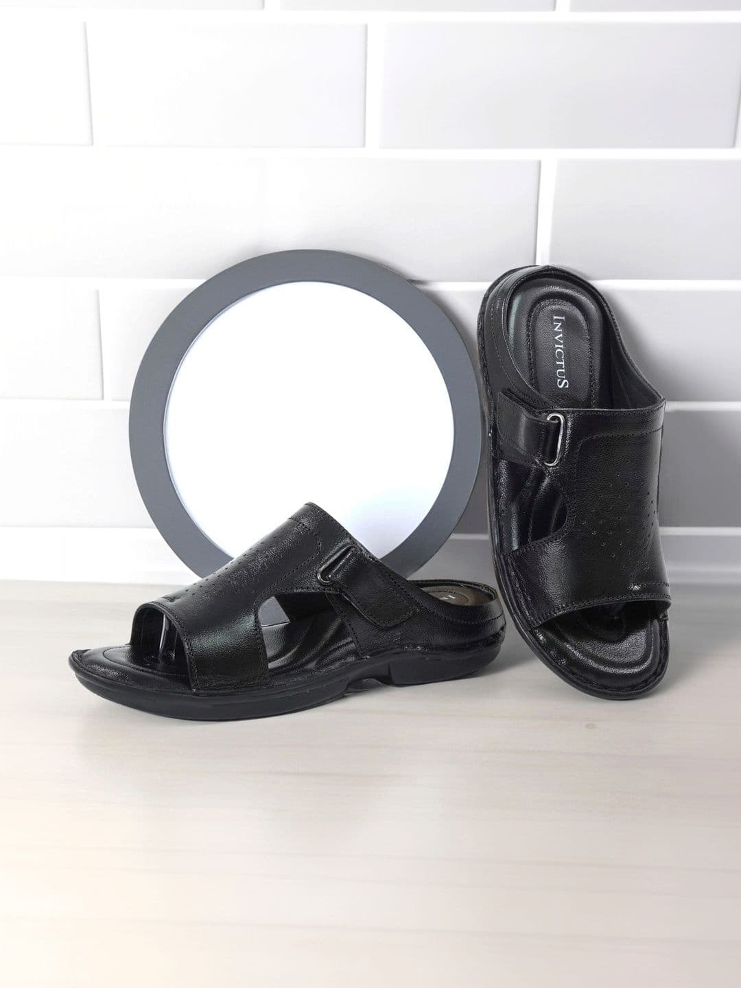 INVICTUS Men Leather Comfort Sandals - view 1