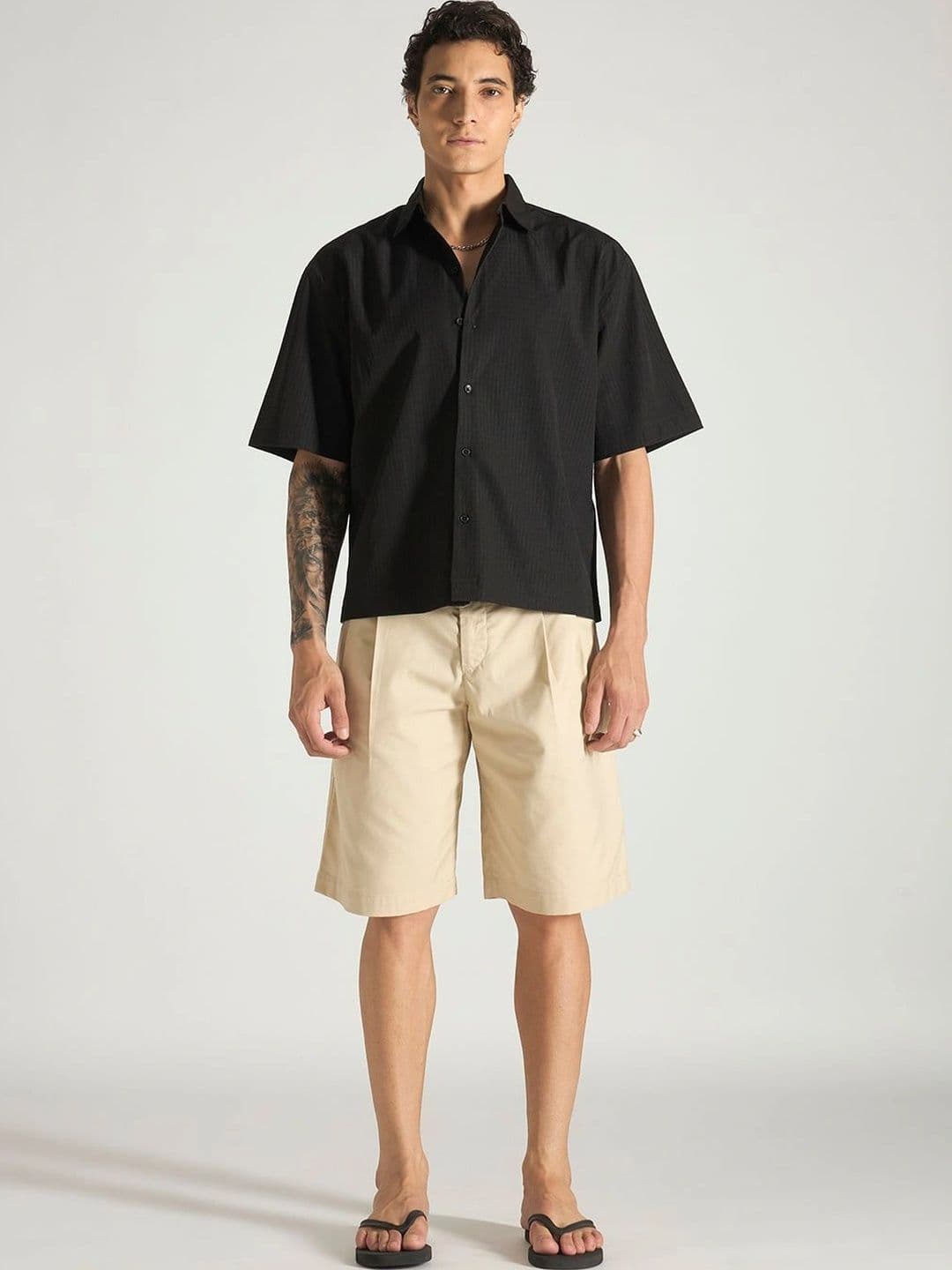 UNITED DENIM Men Premium Boxy Casual Shirt - view 1