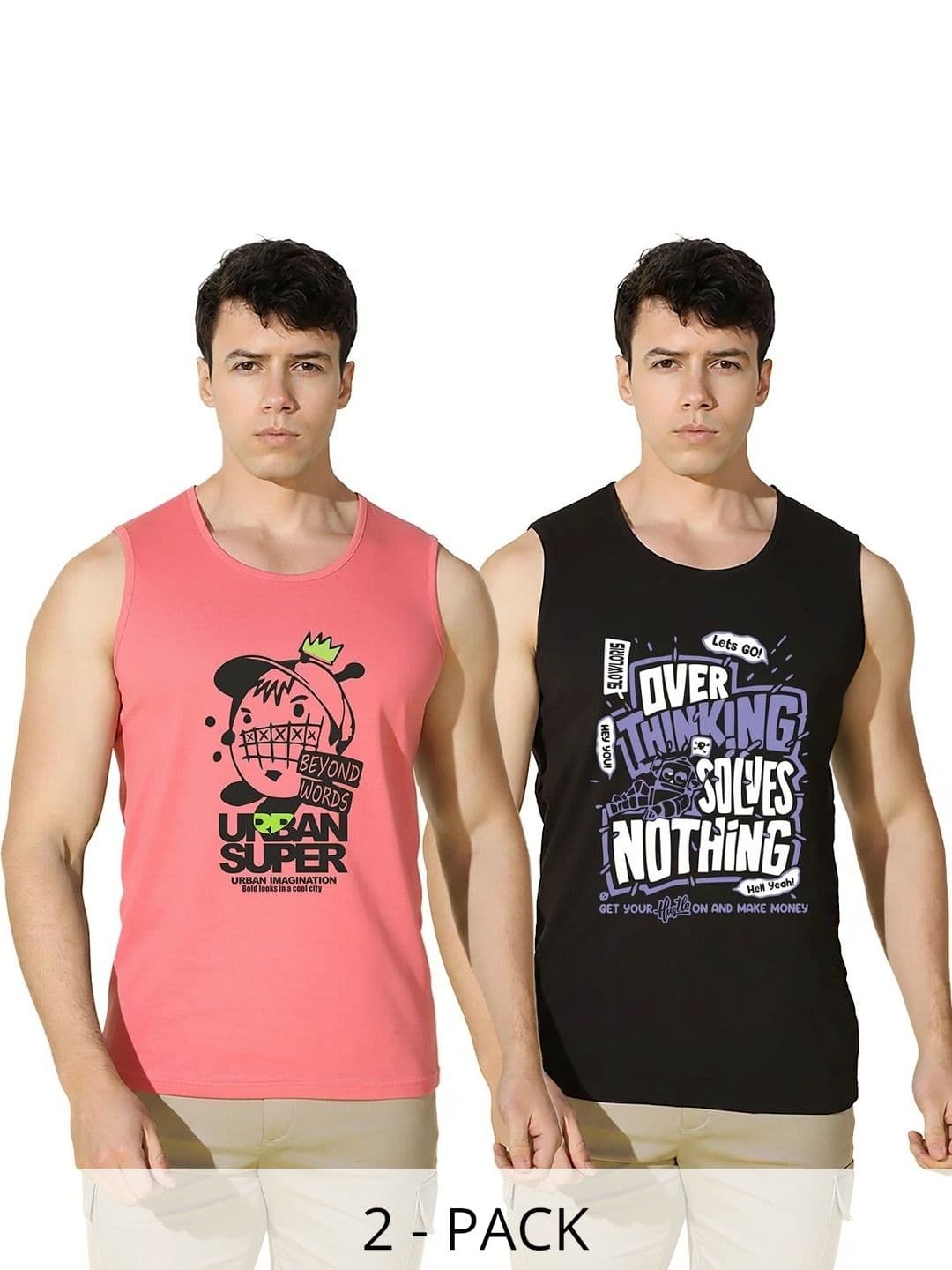 MINISTRY OF FRIENDS Men 2 Printed T-shirt - view 1