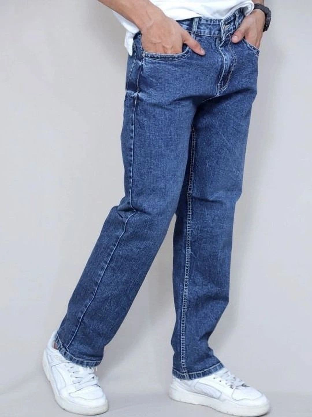 Moda Rapido Men Straight Fit Mid-Rise Light Fade Jeans - view 1