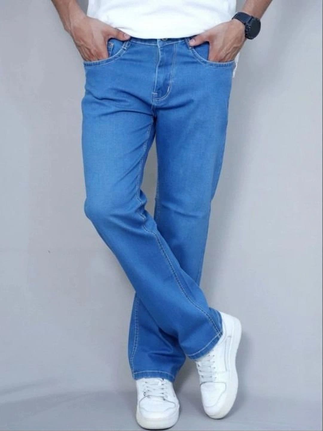 Moda Rapido Men Straight Fit Mid-Rise Light Fade Jeans - view 1