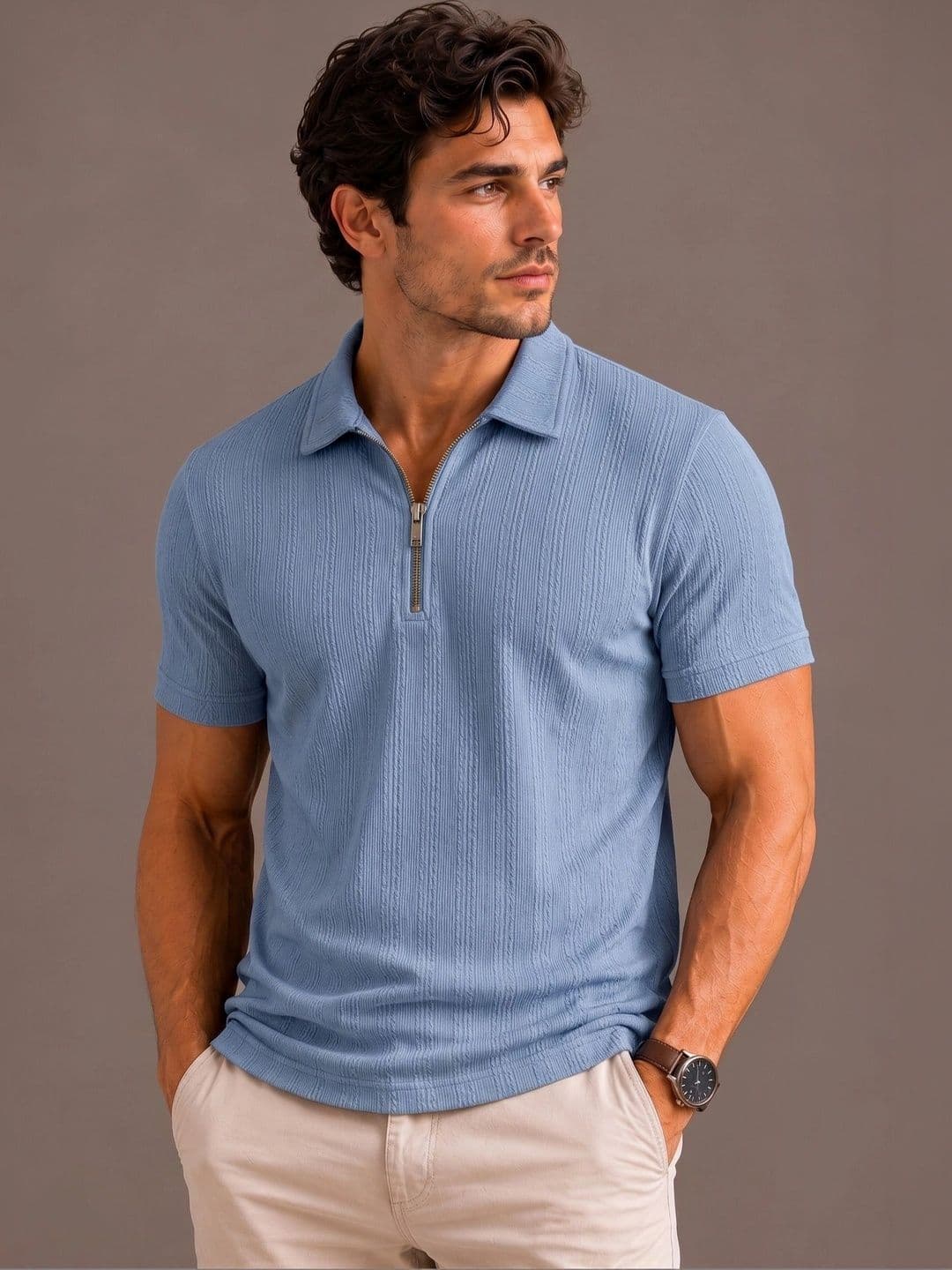 Metronaut Men Polo Collar T-shirt - view 1