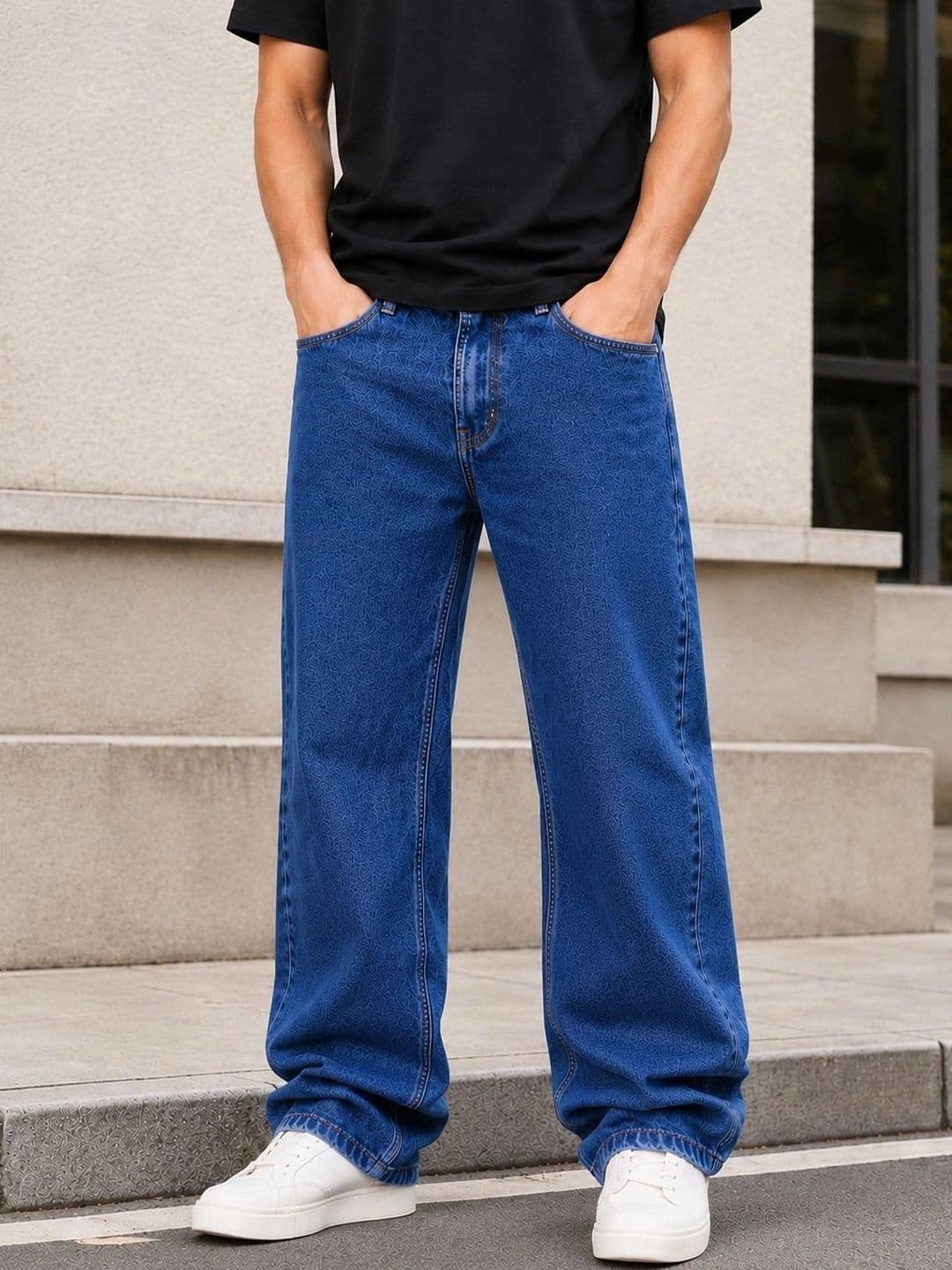 MQ Denim Men Straight Fit Mid-Rise Jeans - view 1