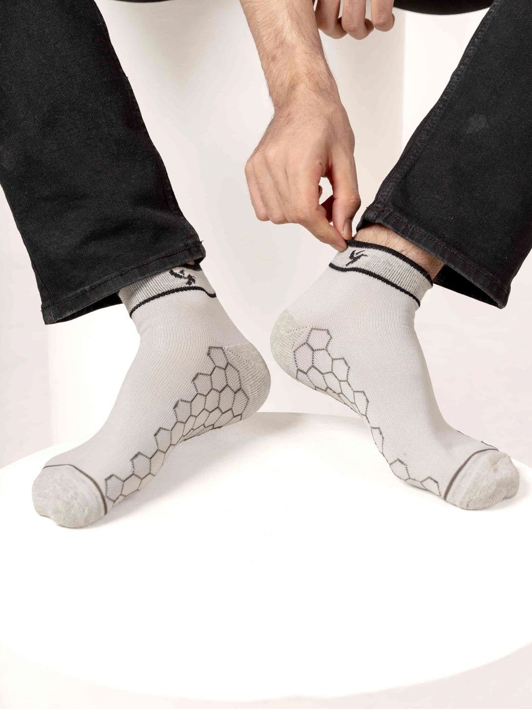Verosmart Men Patterned Ankle Length Socks - view 1