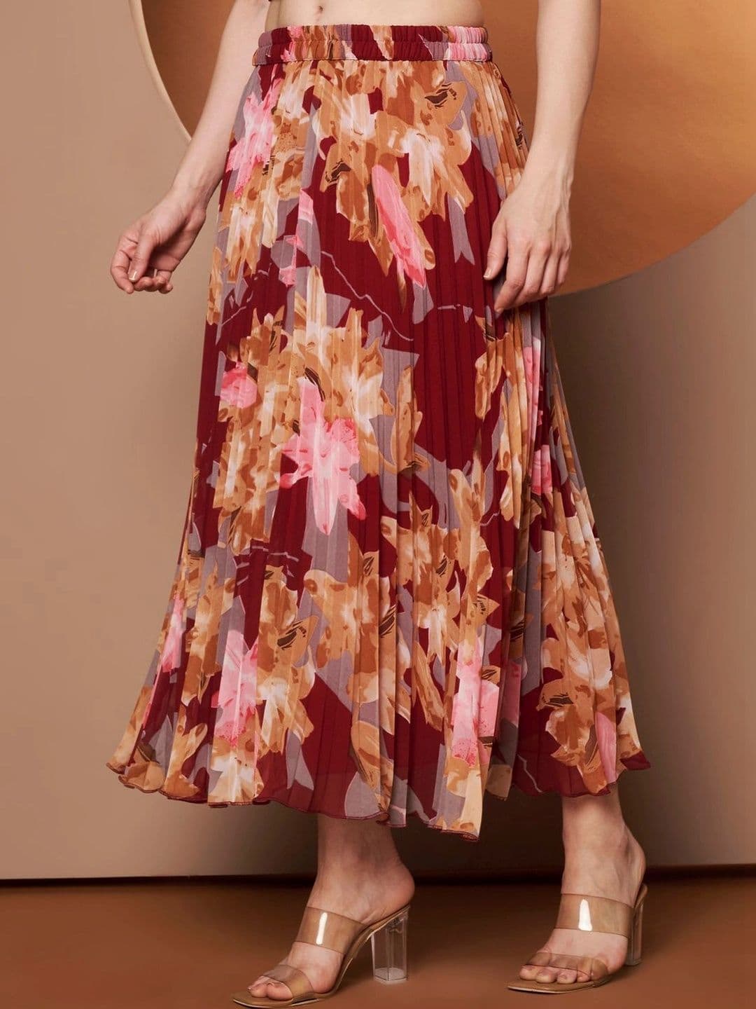 CORSICA Women Floral Midi Flared Skirt - view 1