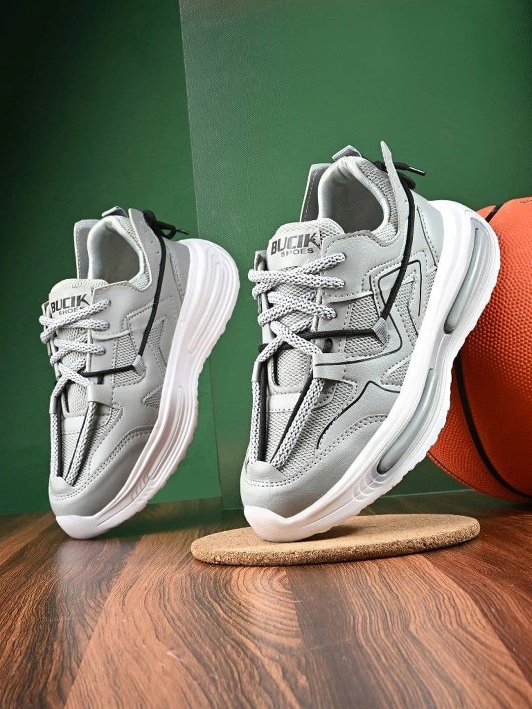 BUCIK Men Textured Sneakers - view 1