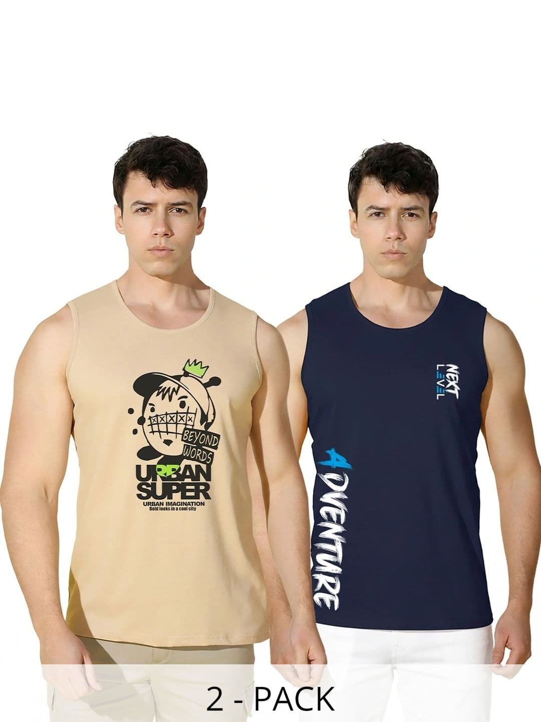 MINISTRY OF FRIENDS Men 2 Printed T-shirt - view 1