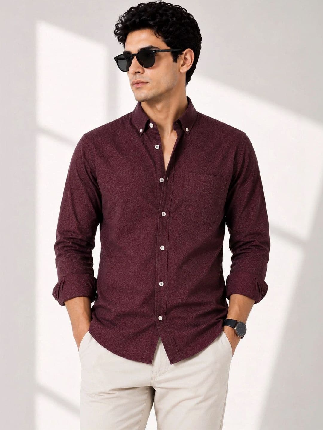 Mast & Harbour Men Classic Casual Shirt - view 1