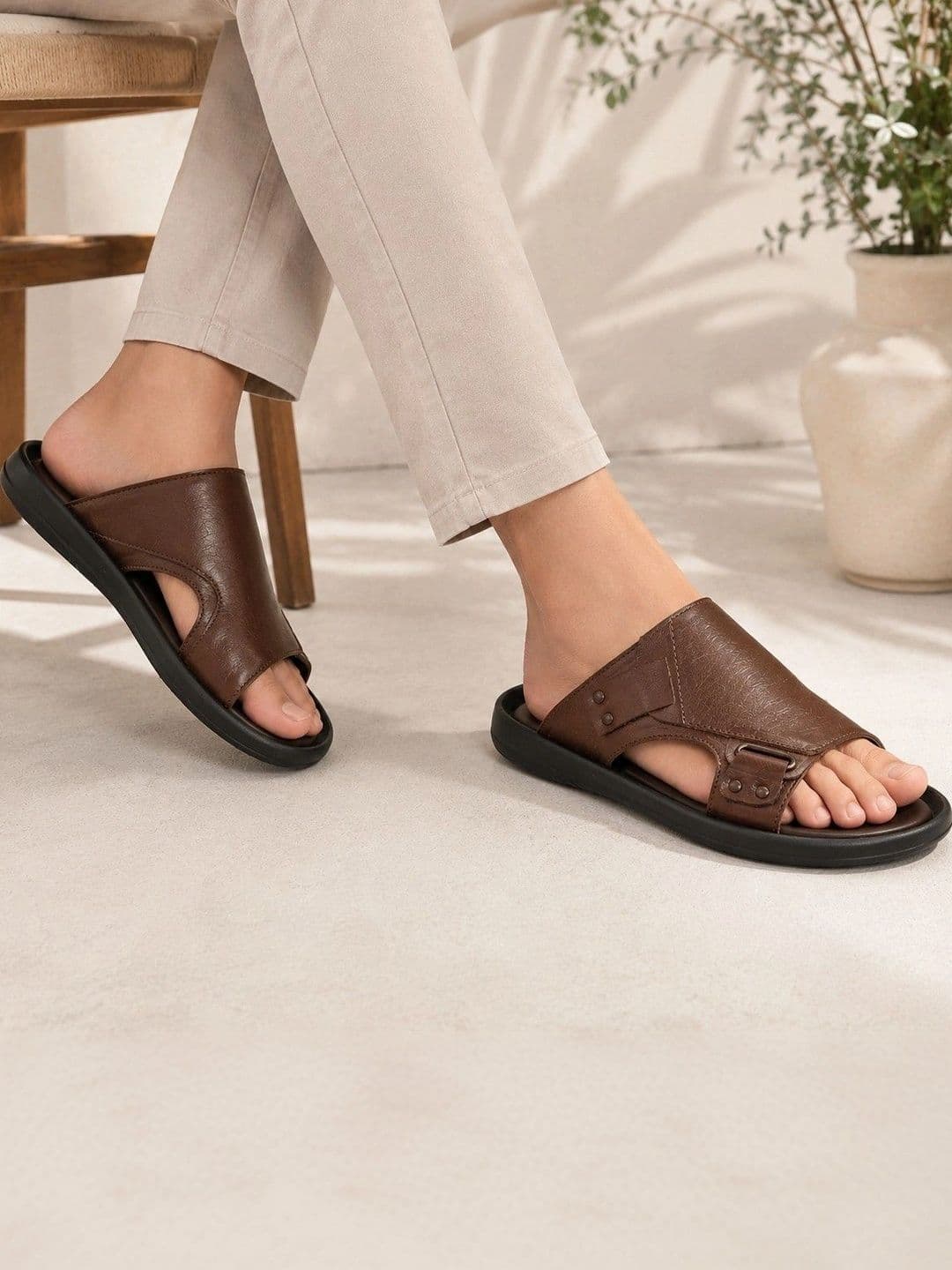 REAL BLISS Men Comfort Sandals - view 1