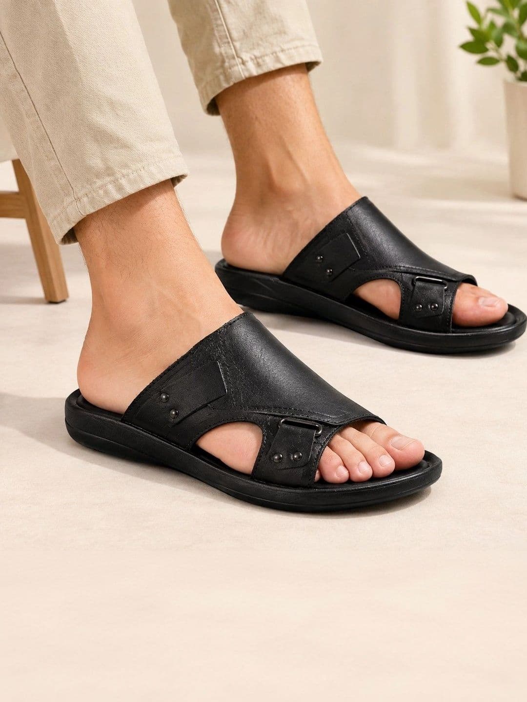 REAL BLISS Men Comfort Sandals - view 1