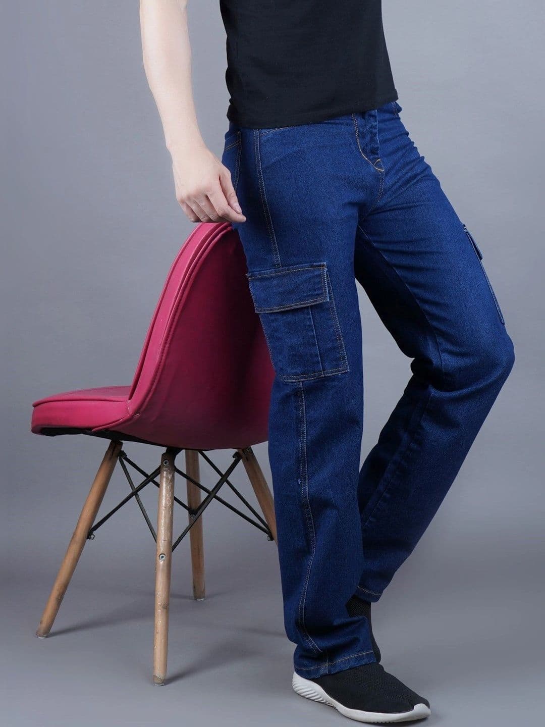Metronaut Men Classic Regular Fit Mid-Rise Stretchable Jeans - view 1