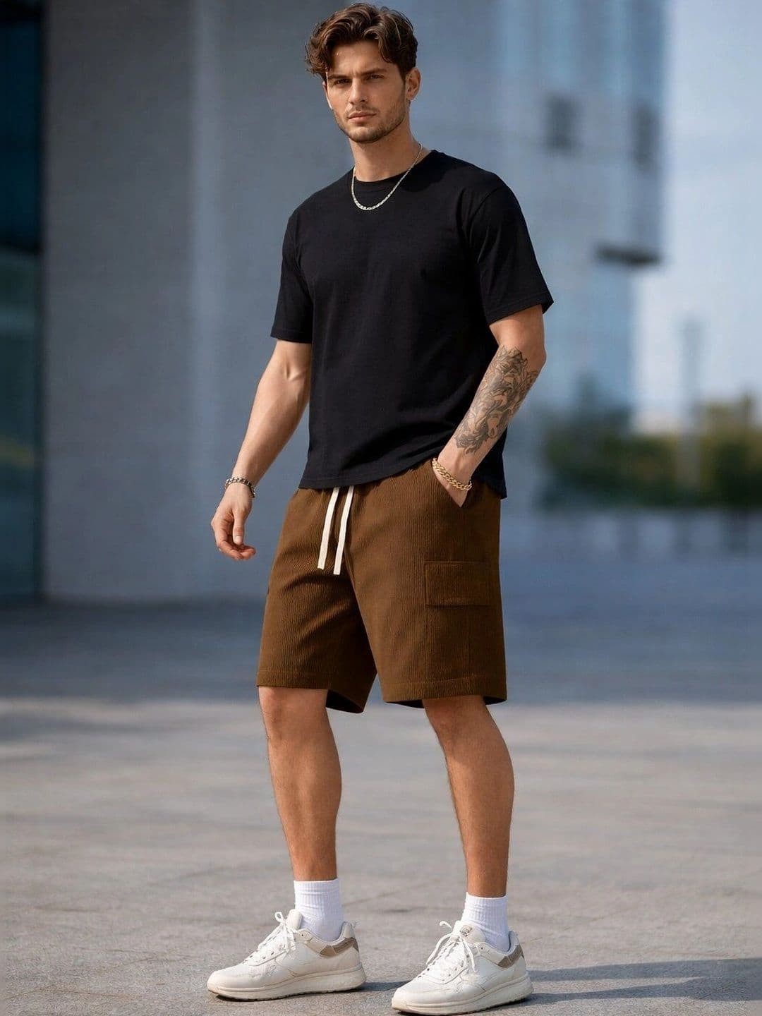 Mast & Harbour Men Cargo Shorts - view 1