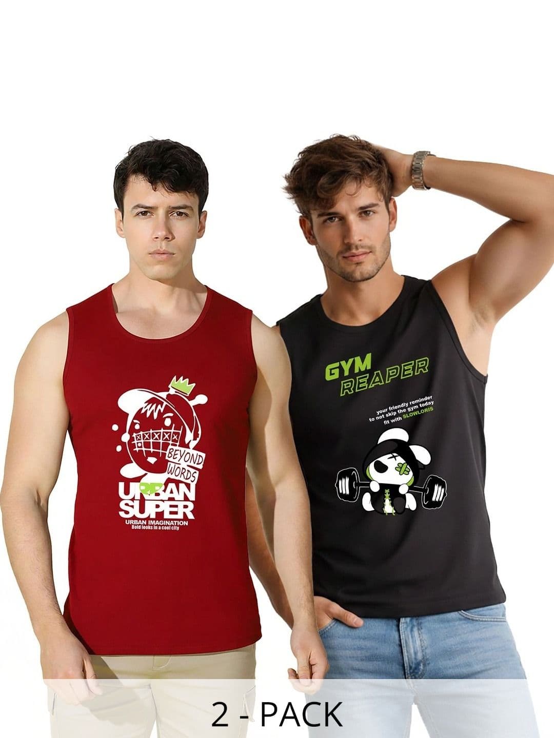 CRYPTIC Men 2 Printed T-shirt - view 1
