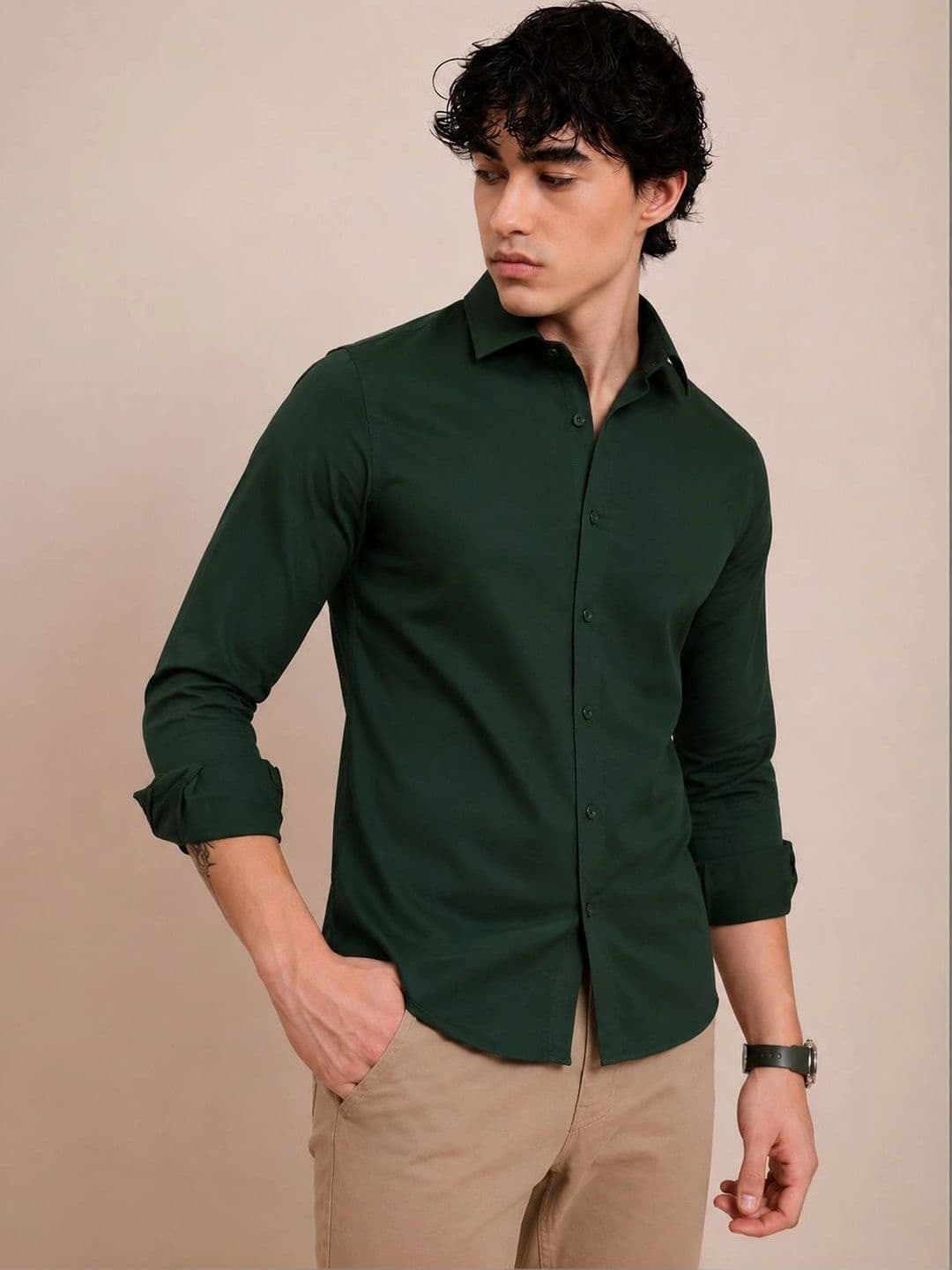 Lee Cross Men Slim Fit Casual Shirt - view 1