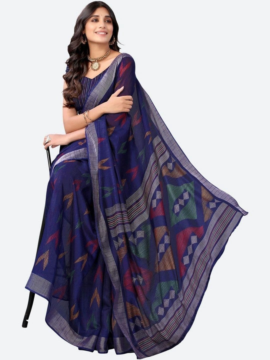 SANISA Ethnic Motifs Saree - view 1