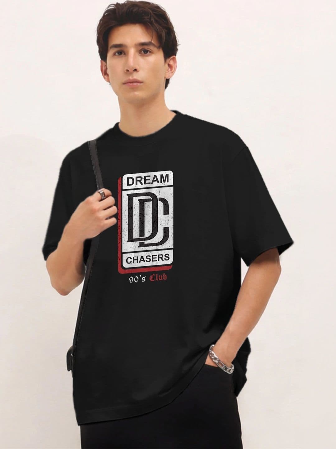 Moda rapido X TOGS & TERRE Men Typography Printed Organic Cotton Blend T-shirt - view 1